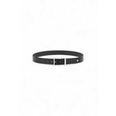 Guess Black Leather Belt -   -  Guess.